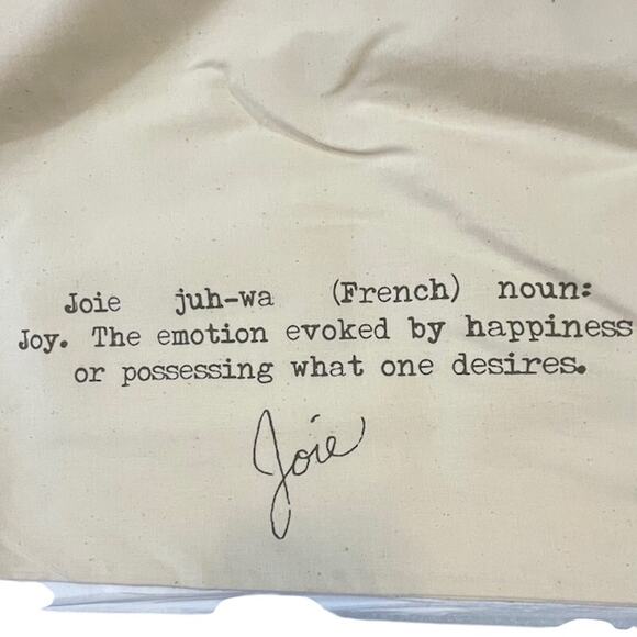 Joie Drawstring Boot Beige Dust Bag - Picture 1 of 2